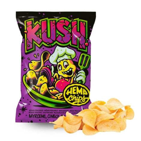 Hemp Chips Kush Artisanal Cannabis Chips (35g)