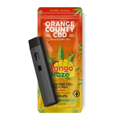 CBD Vape Pen - Mango Haze 600mg