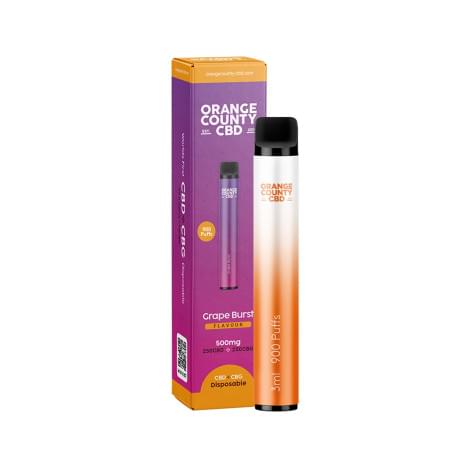 CBD/CBG Vape Pen - Grape Burst (500mg)