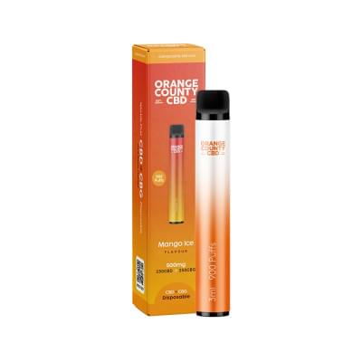 CBD/CBG Vape Pen - Mango Ice (500mg)