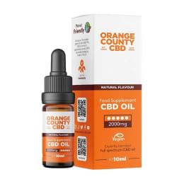 Orange County CBD Oil Natural - 2000mg (10ml)