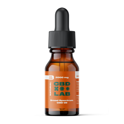 CBDLab Broad Spectrum Oil 2000mg (10ml)