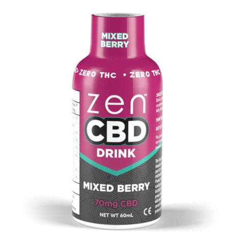 CBD Shot Zen Mixed Berry 70mg (60ml)