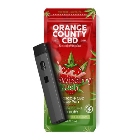 CBD Vape Pen - Strawberry Kush 600mg