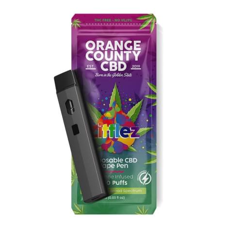 CBD Vape Pen - Zittlez 600mg