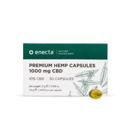 CBD Capsules Enecta Premium Hemp Extract - 1000mg (30 Soft-gel)