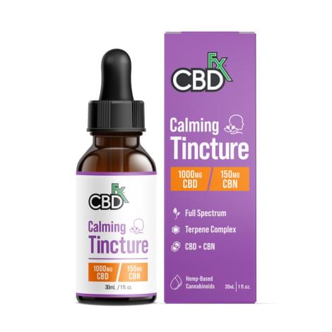 CBD + CBN Oil Calming Tincture 1000mg (30ml)