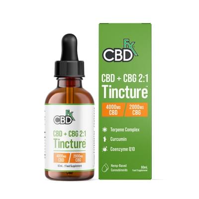 CBD + CBG Oil Tincture 4000mg + 2000mg (60ml)