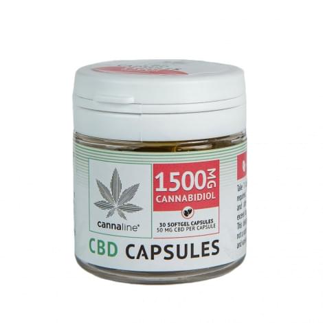 Cannaline CBD Gel Capsules – 1500mg (30pcs)