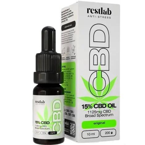 Huile de CBD à large spectre 15 % (10 ml)