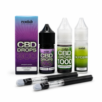 CBD Components Set: CBD Drops 300 + CBD Boost + Glycerin Base