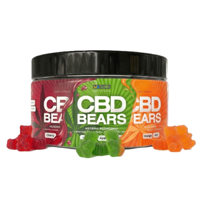 CBD Bears - Желейні Ведмедики з різними смаками (500mg|1000mg|2000mg)