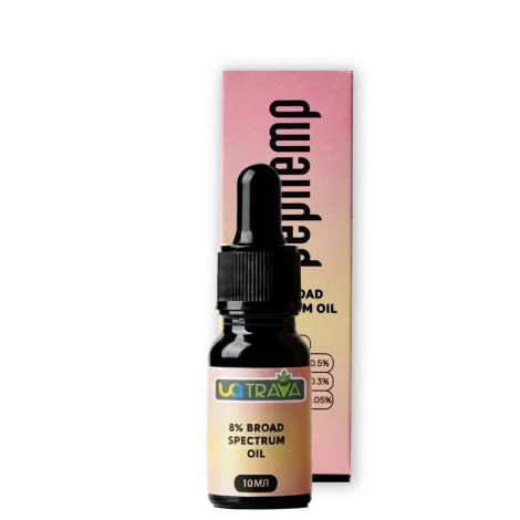 Aceite de CBD de amplio espectro al 8% (10 ml)
