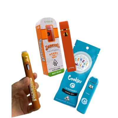 Комплект Порожніх вейп-ручок (Cookies, Packwood & Runtz, та Dabwoods) для дистилятів 1мл