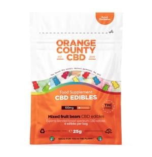 Orange County CBD Ours Gummies 100mg (6pcs)