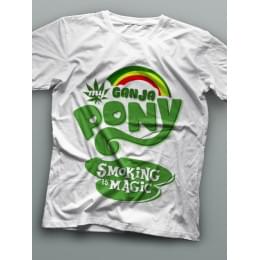 T-shirt Ganja Pony