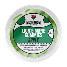 Gummies à la crinière de lion - Tonique cérébral aux champignons et clarté mentale (pomme)