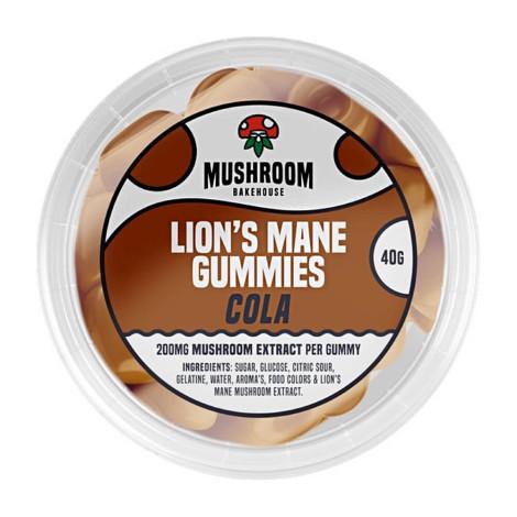 Gummies à la crinière de lion – Stimulant de concentration et de concentration (Cola)