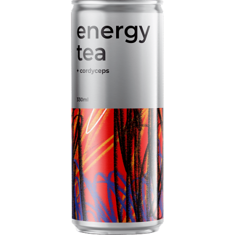 Функціональний напій Energy TEA + Cordyceps (Фізична енергія та лібідо) 330 мл