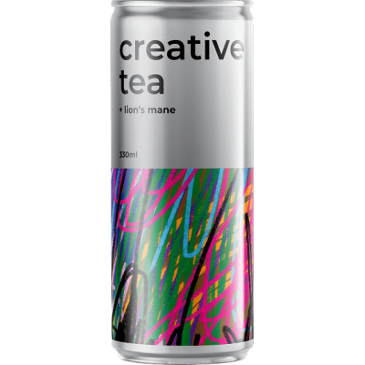 Функціональний напій Creative TEA + Lion’s Mane (Фокус та концентрація) 330 мл