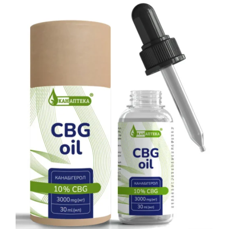 Олія CBD+СBG 10% (3000мг КБД+КБГ) 30мл