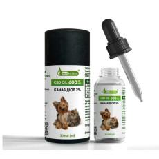 Aceite de CBD al 2% para animales (600 mg de CBD) 30 ml