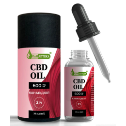 Масло CBD 2% (600мг КБД) 30мл