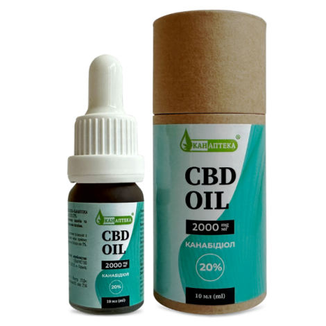Olej CBD 20% (2000 mg CBD) 10 ml