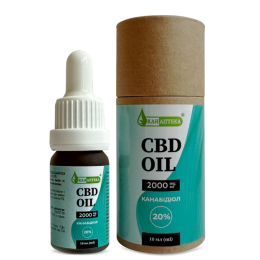 Масло CBD 20% (2000мг КБД) 10мл
