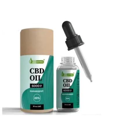 Huile de CBD 20% (6000 mg de CBD) 30 ml