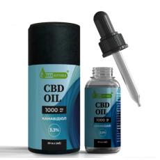 Huile de CBD 3,3 % (1000 mg de CBD) 30 ml