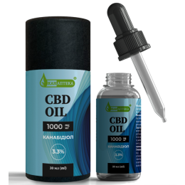 Масло CBD 3.3% (1000мг КБД) 30мл