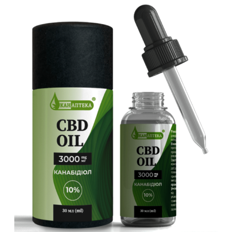 Олія CBD 10% (3000мг КБД) 30мл