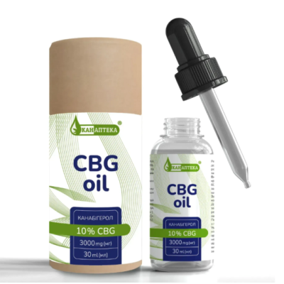 Huile de CBD+CBG 10% (3000mg) 30ml
