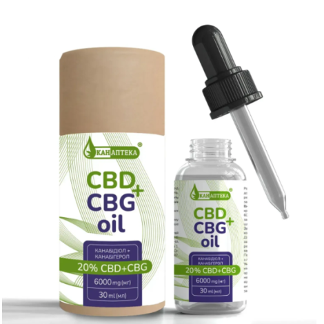 CBD+CBG-Öl 20% (6000mg) 30ml