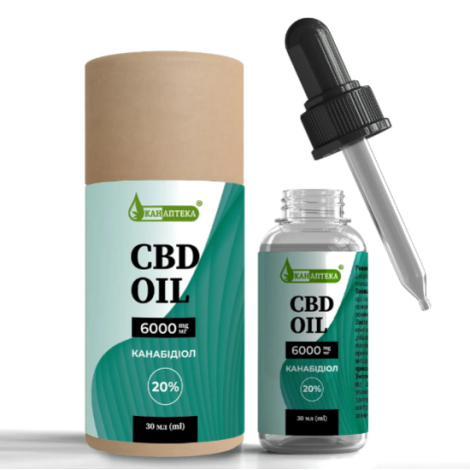 CBD Öl 20% (6000mg CBD) 30ml