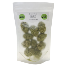 Цукерки CBD Buds MAZAR із молочного шоколаду (КБД 500мг) ZIP-Pack 10шт
