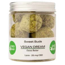 Цукерки CBD Buds VEGAN DREAM в какао-олії (КБД 250мг) 10шт