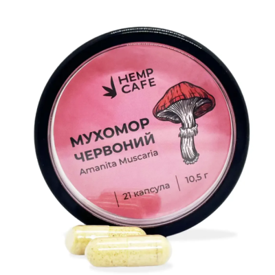 Gélules Fly Agaric Amanita Muscaria + Niacine (21pcs)