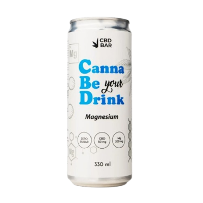 Bebida de CBD CannaBeDrink MAGNESIO 330 ml (50 mg)