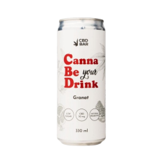 Boisson au CBD CannaBeDrink GRANATE 330 ml (50 mg)