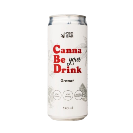 CBD Напій CannaBeDrink GRANATE 330мл (50мг)