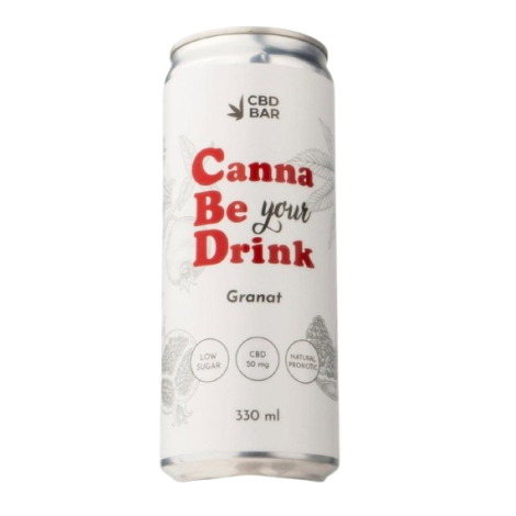Bebida de CBD CannaBeDrink GRANATE 330 ml (50 mg)