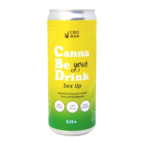 Bebida de CBD CannaBeDrink SEX UP 330 ml (50 mg)