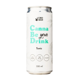 CBD Напій CannaBeDrink TONIC 330мл (50мг)