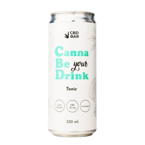 CBD Напій CannaBeDrink TONIC 330мл (50мг)