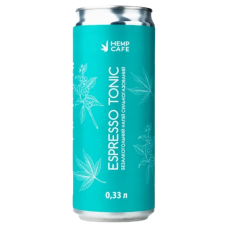 Bebida de café ESSPRESSO TONIC con terpenos de cáñamo 330ml