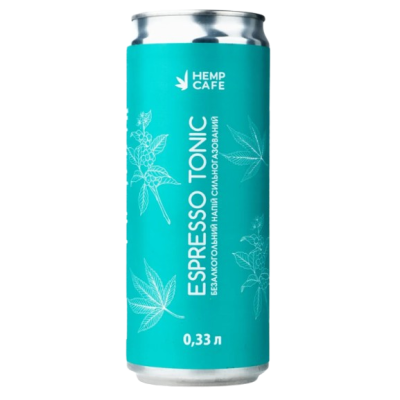 Кавовий напій ESSPRESSO TONIC з конопляними терпенами 330мл