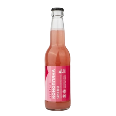 Kombucha de cáñamo "Rosa Picante" 330 ml