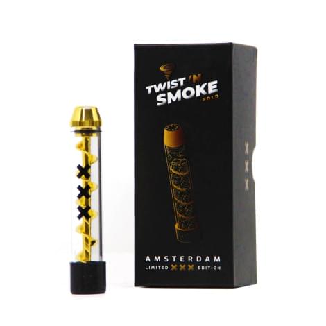 Twist'n Smoke Glass Blunt Gold Amsterdam (Special Edition)